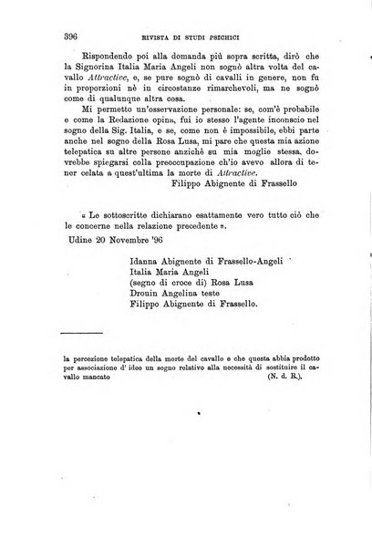 Rivista di studi psichici periodico mensile dedicato alle ricerche sperimentali e critiche sui fenomeni di telepatia, chiaroveggenza, premonizione, medianita, ecc