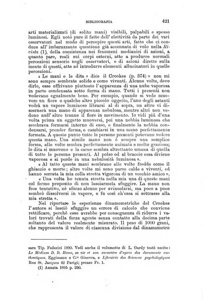 Rivista di studi psichici periodico mensile dedicato alle ricerche sperimentali e critiche sui fenomeni di telepatia, chiaroveggenza, premonizione, medianita, ecc