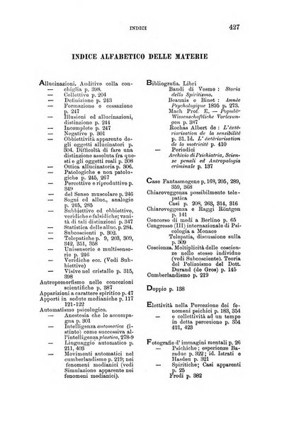 Rivista di studi psichici periodico mensile dedicato alle ricerche sperimentali e critiche sui fenomeni di telepatia, chiaroveggenza, premonizione, medianita, ecc