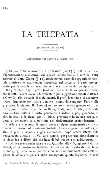 Rivista di studi psichici periodico mensile dedicato alle ricerche sperimentali e critiche sui fenomeni di telepatia, chiaroveggenza, premonizione, medianita, ecc