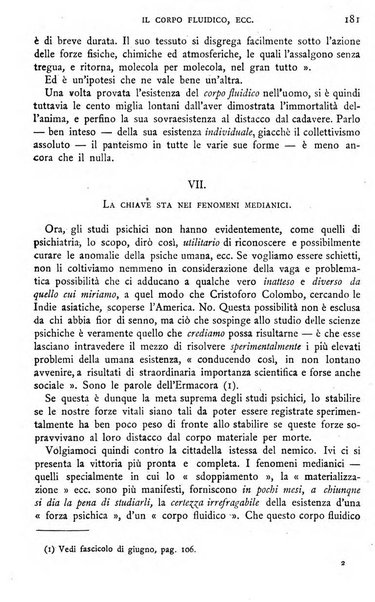 Rivista di studi psichici periodico mensile dedicato alle ricerche sperimentali e critiche sui fenomeni di telepatia, chiaroveggenza, premonizione, medianita, ecc