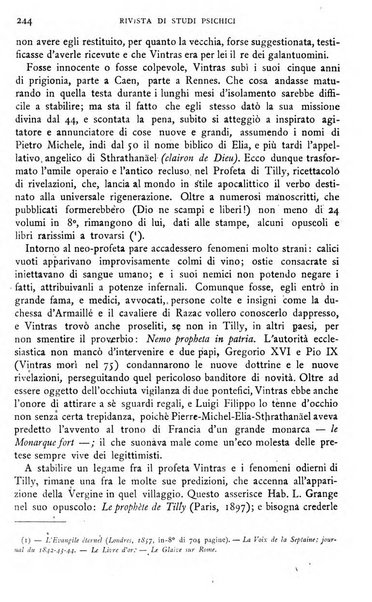 Rivista di studi psichici periodico mensile dedicato alle ricerche sperimentali e critiche sui fenomeni di telepatia, chiaroveggenza, premonizione, medianita, ecc