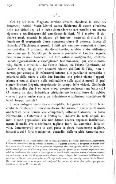 Rivista di studi psichici periodico mensile dedicato alle ricerche sperimentali e critiche sui fenomeni di telepatia, chiaroveggenza, premonizione, medianita, ecc