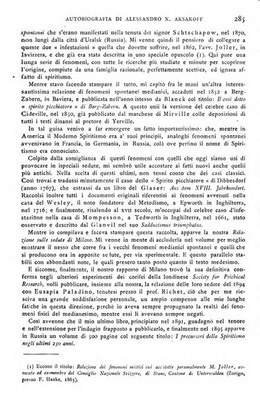 Rivista di studi psichici periodico mensile dedicato alle ricerche sperimentali e critiche sui fenomeni di telepatia, chiaroveggenza, premonizione, medianita, ecc