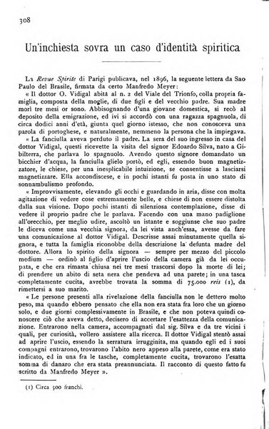 Rivista di studi psichici periodico mensile dedicato alle ricerche sperimentali e critiche sui fenomeni di telepatia, chiaroveggenza, premonizione, medianita, ecc