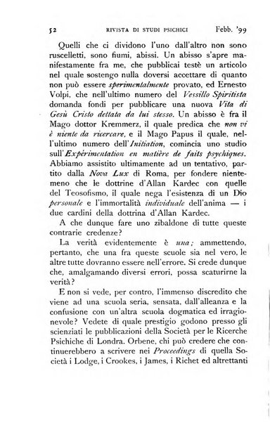 Rivista di studi psichici periodico mensile dedicato alle ricerche sperimentali e critiche sui fenomeni di telepatia, chiaroveggenza, premonizione, medianita, ecc