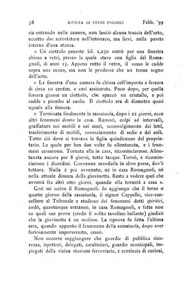 Rivista di studi psichici periodico mensile dedicato alle ricerche sperimentali e critiche sui fenomeni di telepatia, chiaroveggenza, premonizione, medianita, ecc