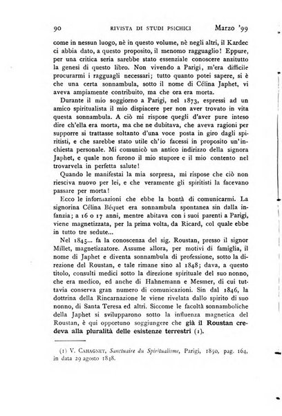 Rivista di studi psichici periodico mensile dedicato alle ricerche sperimentali e critiche sui fenomeni di telepatia, chiaroveggenza, premonizione, medianita, ecc