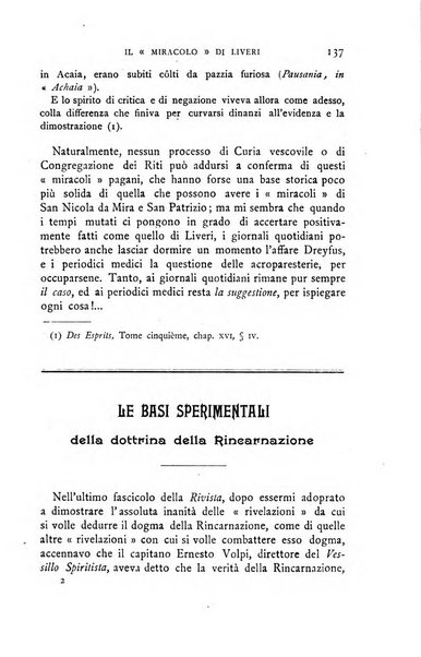 Rivista di studi psichici periodico mensile dedicato alle ricerche sperimentali e critiche sui fenomeni di telepatia, chiaroveggenza, premonizione, medianita, ecc