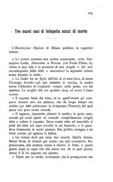 Rivista di studi psichici periodico mensile dedicato alle ricerche sperimentali e critiche sui fenomeni di telepatia, chiaroveggenza, premonizione, medianita, ecc