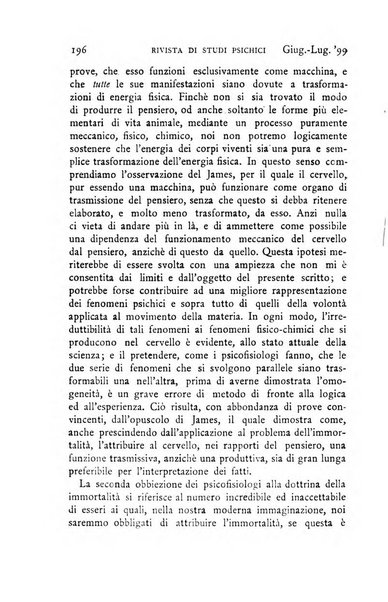 Rivista di studi psichici periodico mensile dedicato alle ricerche sperimentali e critiche sui fenomeni di telepatia, chiaroveggenza, premonizione, medianita, ecc