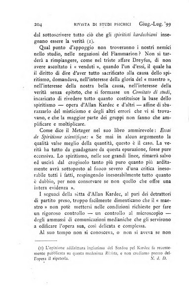 Rivista di studi psichici periodico mensile dedicato alle ricerche sperimentali e critiche sui fenomeni di telepatia, chiaroveggenza, premonizione, medianita, ecc