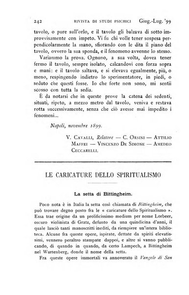 Rivista di studi psichici periodico mensile dedicato alle ricerche sperimentali e critiche sui fenomeni di telepatia, chiaroveggenza, premonizione, medianita, ecc