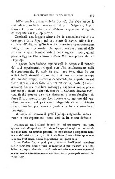 Rivista di studi psichici periodico mensile dedicato alle ricerche sperimentali e critiche sui fenomeni di telepatia, chiaroveggenza, premonizione, medianita, ecc