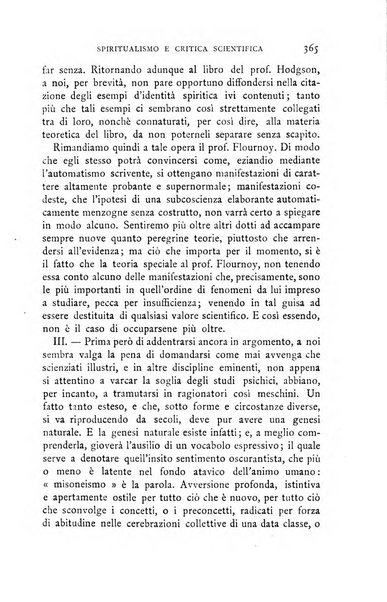 Rivista di studi psichici periodico mensile dedicato alle ricerche sperimentali e critiche sui fenomeni di telepatia, chiaroveggenza, premonizione, medianita, ecc