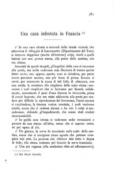 Rivista di studi psichici periodico mensile dedicato alle ricerche sperimentali e critiche sui fenomeni di telepatia, chiaroveggenza, premonizione, medianita, ecc