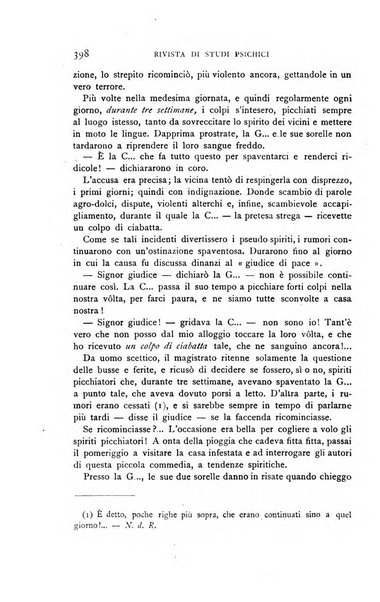 Rivista di studi psichici periodico mensile dedicato alle ricerche sperimentali e critiche sui fenomeni di telepatia, chiaroveggenza, premonizione, medianita, ecc