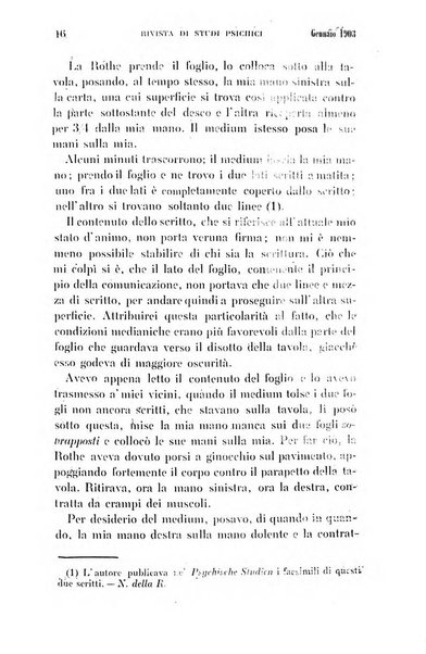 Rivista di studi psichici periodico mensile dedicato alle ricerche sperimentali e critiche sui fenomeni di telepatia, chiaroveggenza, premonizione, medianita, ecc