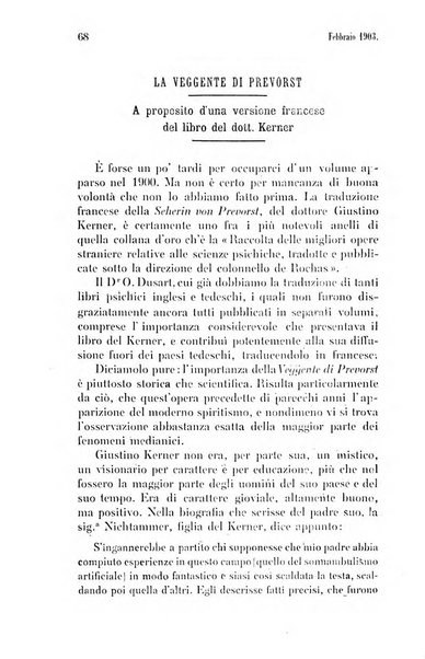 Rivista di studi psichici periodico mensile dedicato alle ricerche sperimentali e critiche sui fenomeni di telepatia, chiaroveggenza, premonizione, medianita, ecc