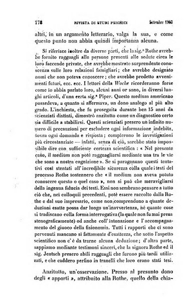 Rivista di studi psichici periodico mensile dedicato alle ricerche sperimentali e critiche sui fenomeni di telepatia, chiaroveggenza, premonizione, medianita, ecc