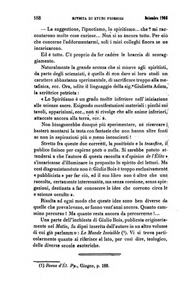 Rivista di studi psichici periodico mensile dedicato alle ricerche sperimentali e critiche sui fenomeni di telepatia, chiaroveggenza, premonizione, medianita, ecc