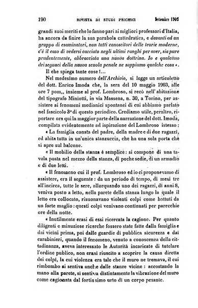 Rivista di studi psichici periodico mensile dedicato alle ricerche sperimentali e critiche sui fenomeni di telepatia, chiaroveggenza, premonizione, medianita, ecc