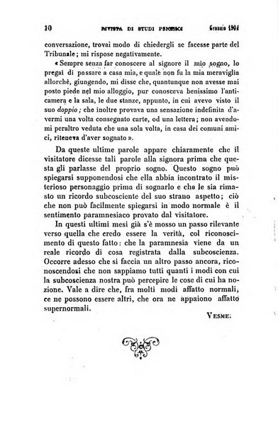 Rivista di studi psichici periodico mensile dedicato alle ricerche sperimentali e critiche sui fenomeni di telepatia, chiaroveggenza, premonizione, medianita, ecc