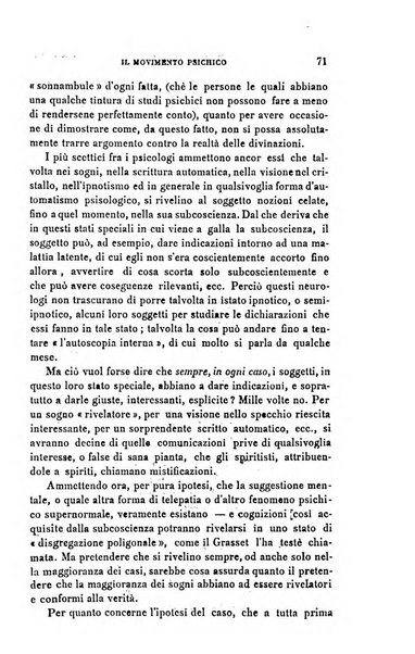 Rivista di studi psichici periodico mensile dedicato alle ricerche sperimentali e critiche sui fenomeni di telepatia, chiaroveggenza, premonizione, medianita, ecc