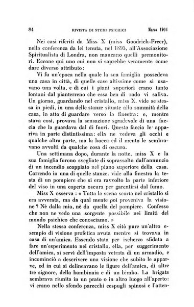 Rivista di studi psichici periodico mensile dedicato alle ricerche sperimentali e critiche sui fenomeni di telepatia, chiaroveggenza, premonizione, medianita, ecc