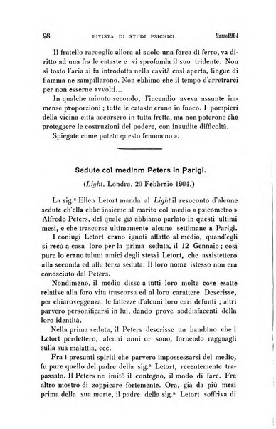 Rivista di studi psichici periodico mensile dedicato alle ricerche sperimentali e critiche sui fenomeni di telepatia, chiaroveggenza, premonizione, medianita, ecc