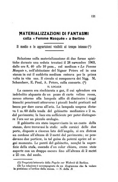 Rivista di studi psichici periodico mensile dedicato alle ricerche sperimentali e critiche sui fenomeni di telepatia, chiaroveggenza, premonizione, medianita, ecc