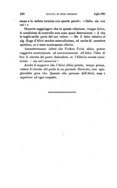 Rivista di studi psichici periodico mensile dedicato alle ricerche sperimentali e critiche sui fenomeni di telepatia, chiaroveggenza, premonizione, medianita, ecc