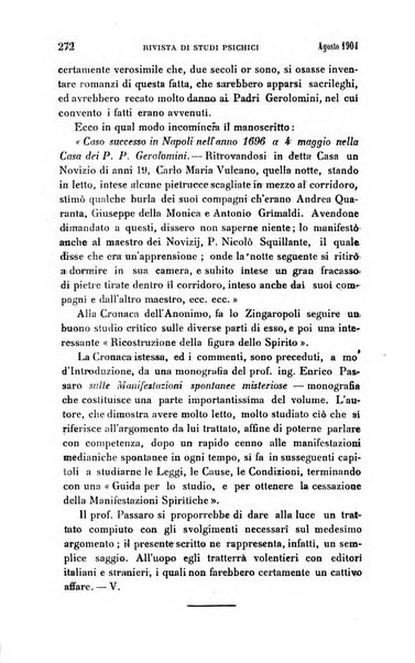 Rivista di studi psichici periodico mensile dedicato alle ricerche sperimentali e critiche sui fenomeni di telepatia, chiaroveggenza, premonizione, medianita, ecc