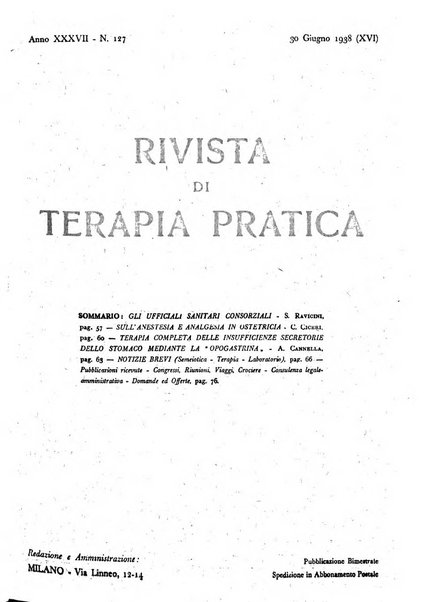 Rivista di terapia pratica