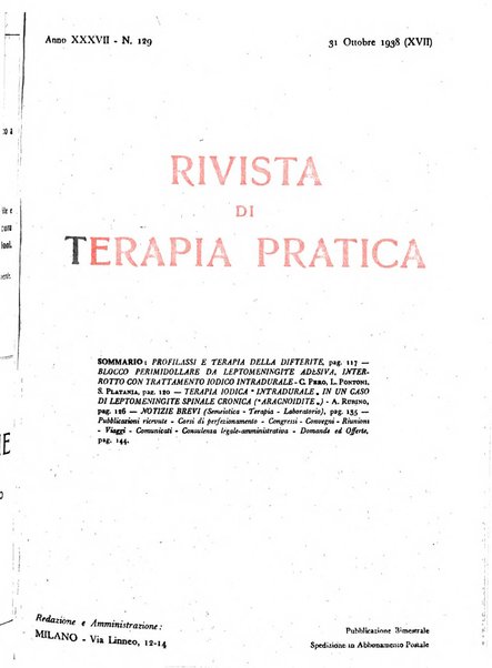 Rivista di terapia pratica