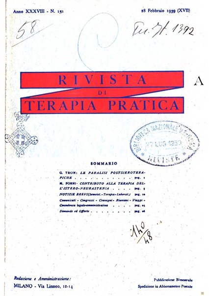 Rivista di terapia pratica