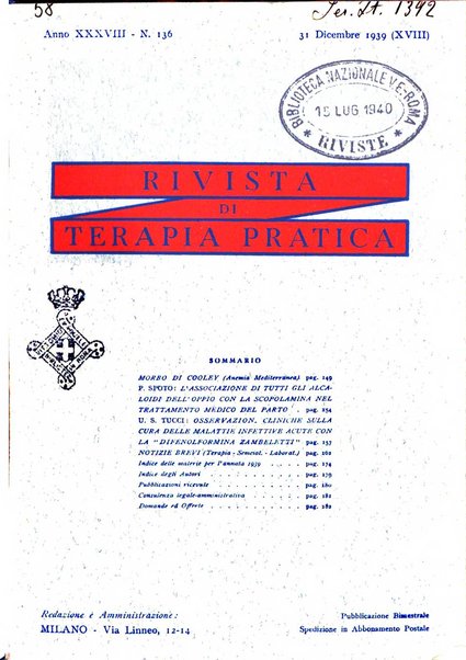 Rivista di terapia pratica