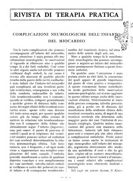 Rivista di terapia pratica