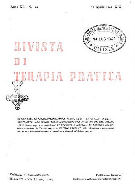 Rivista di terapia pratica