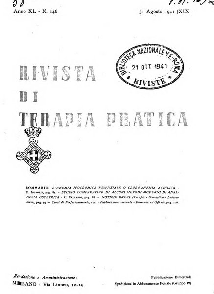 Rivista di terapia pratica