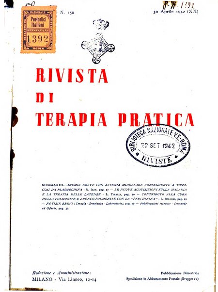 Rivista di terapia pratica