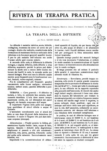 Rivista di terapia pratica