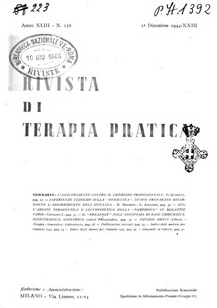 Rivista di terapia pratica