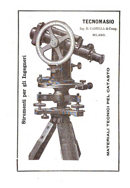 Rivista di topografia e catasto