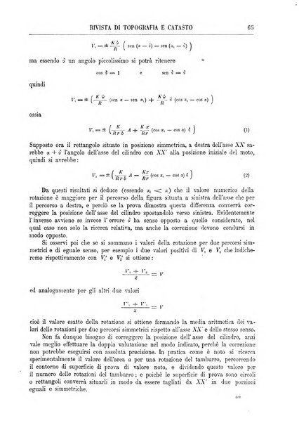 Rivista di topografia e catasto