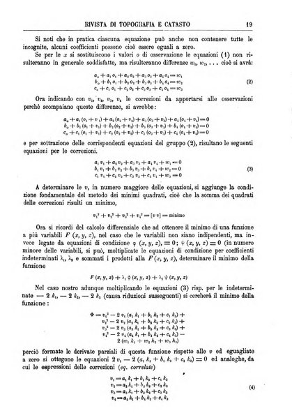 Rivista di topografia e catasto