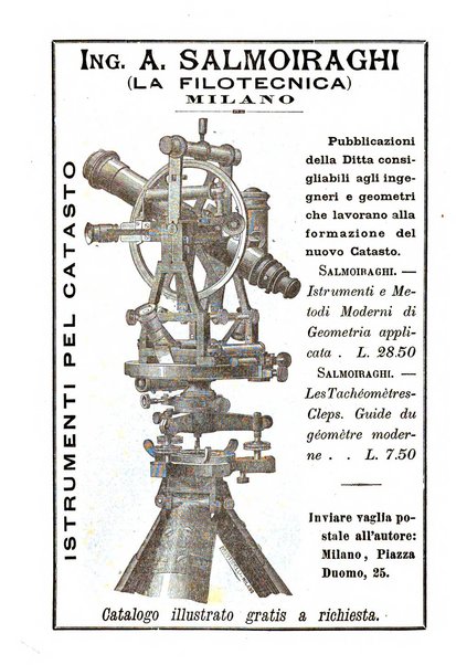 Rivista di topografia e catasto