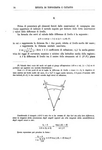 Rivista di topografia e catasto