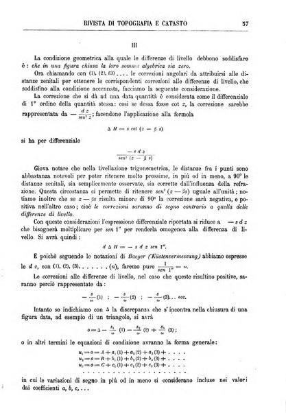 Rivista di topografia e catasto