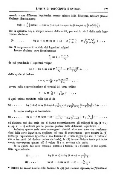 Rivista di topografia e catasto